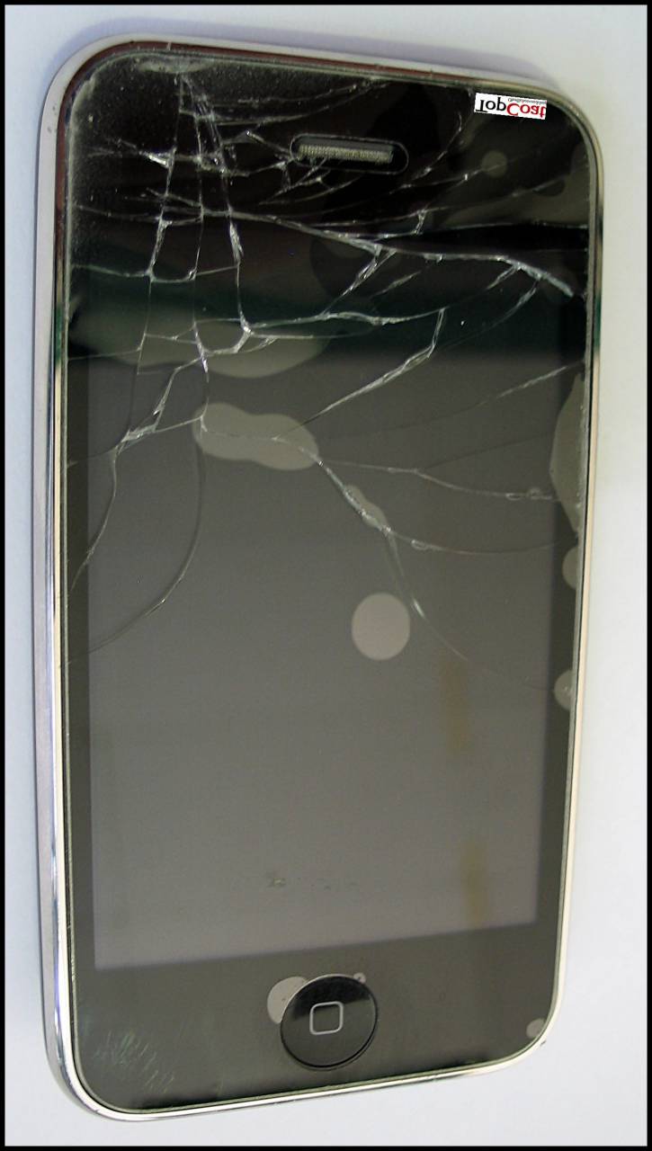TopCoat GmbH für Oberflächenveredelung iPhone 3GS Glasbruch